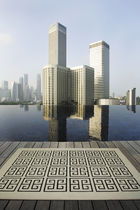 contemporary motif rug (handmade) Atenas DE DIMORA