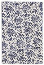 contemporary motif rug in cotton KALAMKARI  Williams Sonoma Home