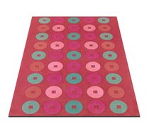 contemporary motif rug in New Zealand wool SUGAR BUTTONS CH Rugs