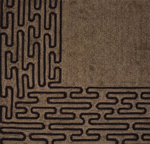contemporary motif rug in wool EDGES Lee Jofa