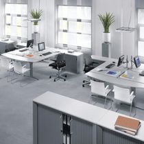 contemporary multiple workstation for open-space ELEKTRON Kembo