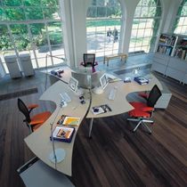 contemporary multiple workstation for open-space SEGNO-SIGN Kembo