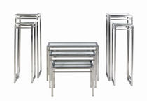 contemporary nesting glass table Presentation Cubes IHS Global Alliance