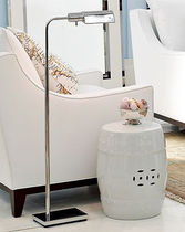 contemporary nickel floor lamp (adjustable)  Williams Sonoma Home