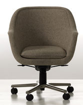 contemporary office armchair BUMPER by Ward Bennett Geiger