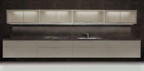 contemporary painted wood kitchen + 01/G MVK ITALIA