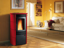 contemporary pellet wood stove (ceramic) DIVINA Nordica