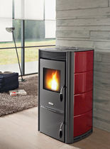 contemporary pellet wood stove (ceramic) CHANEL cadel