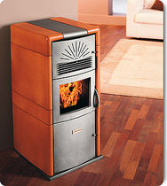 contemporary pellet wood stove (ceramic) KARINA CS THERMOS S.R.L.