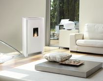 contemporary pellet wood stove TA&Iuml;GA RENE BRISACH