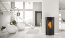 contemporary pellet wood stove IKADE  FRANCO BELGE