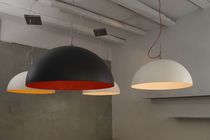 contemporary pendant lamp MEZZA LUNA 1 COLOURS in-es artdesign