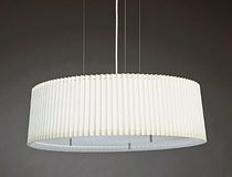 contemporary pendant lamp (fabric) CONTRA by Torbj&ouml;rn Eliasson BLOND