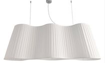 contemporary pendant lamp (fabric) LA SUSPENSION H412 by Fabrice Berrux nouvelle dix heures dix