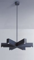 contemporary pendant lamp (halogen) FLAKE SYSTEM 6 by Milo� Zimula Ateh, spo.