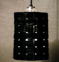 contemporary pendant lamp in reclaimed material RETYRED LAMP 12*7 Wheels-on-Fire