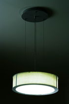 contemporary pendant lamp DRUM : 4550 ECO - DESIGN
