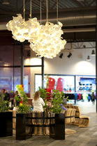 contemporary pendant lamp LEAF LAMP 130 by Peter Schumacher Green Furniture Sweden