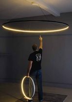 contemporary pendant lamp (steel) OMEGA Le Deun Luminaires