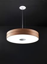 contemporary pendant lamp (wood) OPERA (S) by CS&R T. C. L. Davide Maggioni TRE CI LUCE