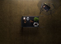 contemporary plain rug in wool CHARLES by Gunilla Lagerhem Ullberg KASTHALL