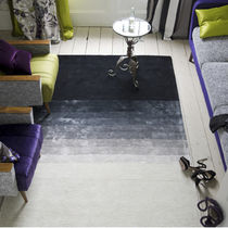 contemporary plain rug in wool CUTSWICK NOIR DESIGNERS GUILD