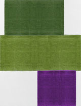 contemporary plain rug in wool (handmade) PIECES DE TOKYO By Second Studio