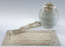 contemporary plain rug in linen MISTRAL ABYSS & HABIDECOR