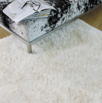 contemporary plain rug (shag, handmade) Flex DE DIMORA