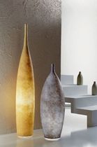 contemporary polycarbonate floor lamp TANK 1 AND 2 COLOURS in-es artdesign