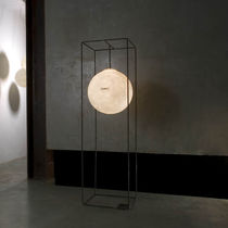 contemporary polycarbonate floor lamp (LUNA) F.MELOTTI  by O&ccedil;ilunam in-es artdesign