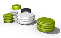 contemporary pouf BLOBBY by Frederik Van Heereueld Feek