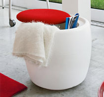 contemporary pouf with storage CANDY by Kazuyo Komoda Calligaris Italian home design since 1923
