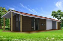 contemporary prefab house (wood framing) FG 94  ABSOLUT-BOIS