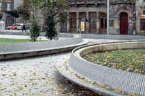 contemporary public bench in metal (with backrest) BEIRAMAR MODULAR DAE