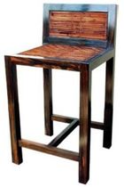 contemporary rattan bar chair  Tucker Robbins