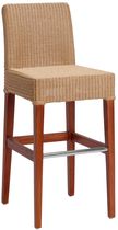 contemporary rattan bar stool 686L KOK MAISON