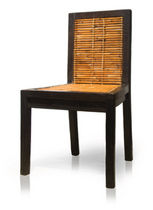 contemporary rattan chair  Tucker Robbins