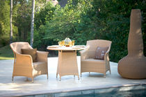 contemporary rattan garden round table (recyclable)  Outdoor Comforts