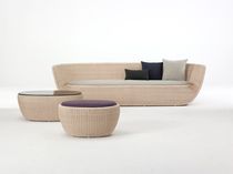 contemporary rattan sofa FRUITBOWL by Hiroomi Tahara Yamakawa Rattan Japan Inc.