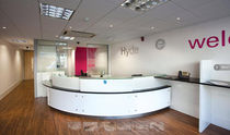 contemporary reception desk THE HYDE GROUP Clarke Rendall
