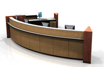 contemporary reception desk COUNTERSMART EVANS