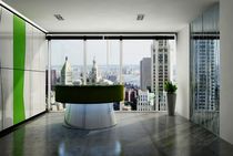 contemporary reception desk KIMONO CA'ONORAI INTERIOR DESIGN