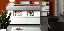 contemporary reception desk SYSTEM4&reg; MODULAR FURNITURE Infinita Corporation