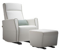 contemporary recliner armchair with footstool 180 DUTAILIER