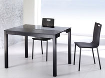 contemporary round extending glass table CLICK MOBLIBERICA
