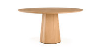 contemporary round wooden table P.A. by Soren Rose Studio DE LA ESPADA