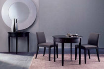 contemporary round wooden table NOTORIUS 2 by E. Gottein - G.F. Coltella Porada