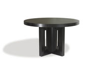 contemporary round wooden table SAMARA Michael Trayler Designs ltd.