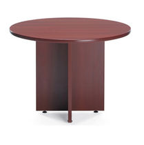 contemporary round wooden table EXRT42CX GLOBAL totaloffice